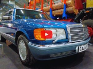 1985 Mercedes-Benz W126 300SE video