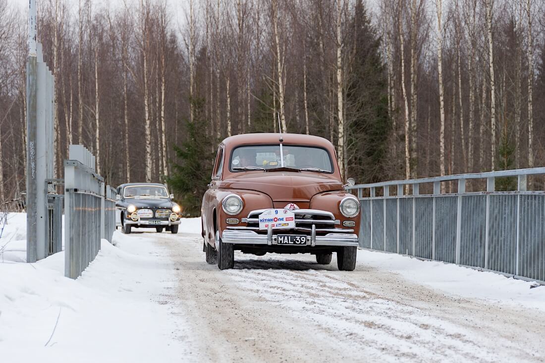 Ruskea 1956 GAZ20 Pobeda