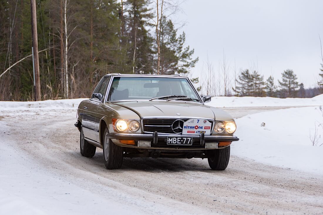 Museorekisteröity 1971 Mercedes-Benz 450SL