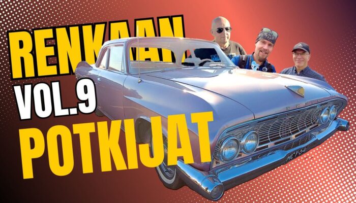 Renkaanpotkijat jakso 9 kuva Malmin Cruising Pre-Party tapahtumasta